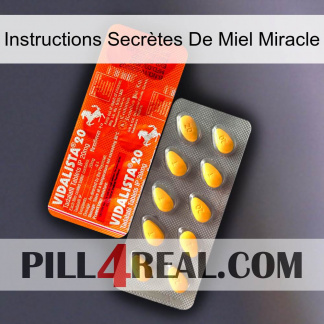 Instructions Secrètes De Miel Miracle new01